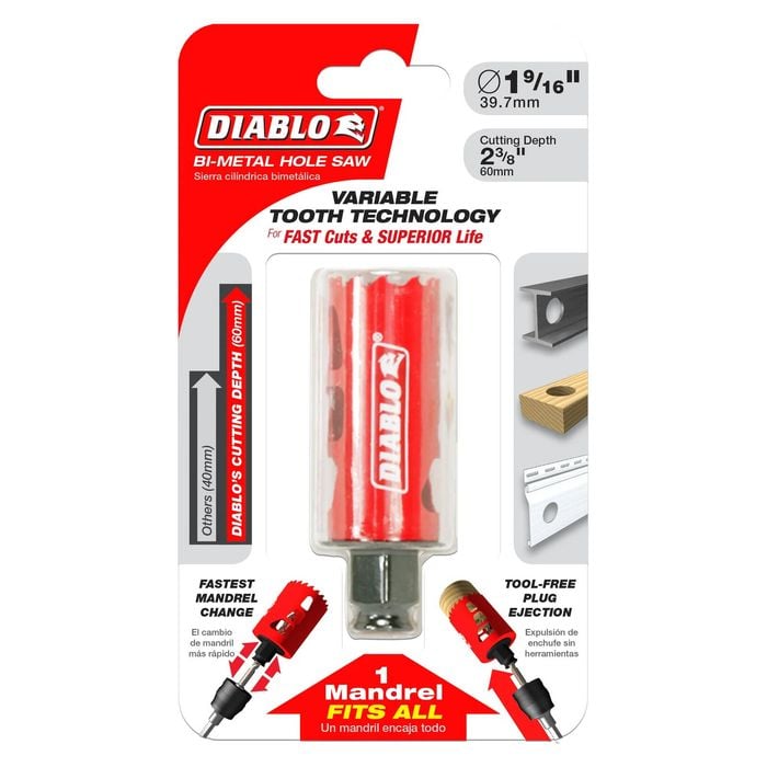 Diablo 40mm Bi-Metal Hole Saw