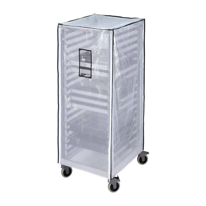 Cambro Tall Trolley Cover Camshelving Vinyl Full Size Gn 2/1 787x679x1544mm Commercial Kitchen Storage