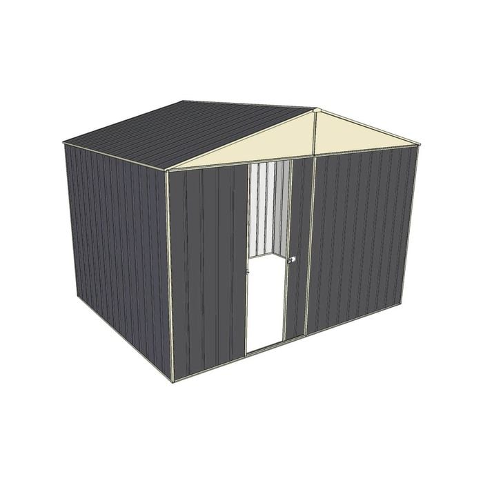 Build-a-Shed 3.0 x 2.3 x 2.3m Gable No Side Doors Shed - Grey