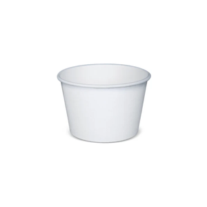 Star Group 8oz Plain White Food Bowl 1000 per Carton