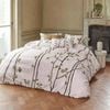 Bedding House X Van Gogh King Plum Blossoms Sand Cotton Sateen Quilt Cover Set