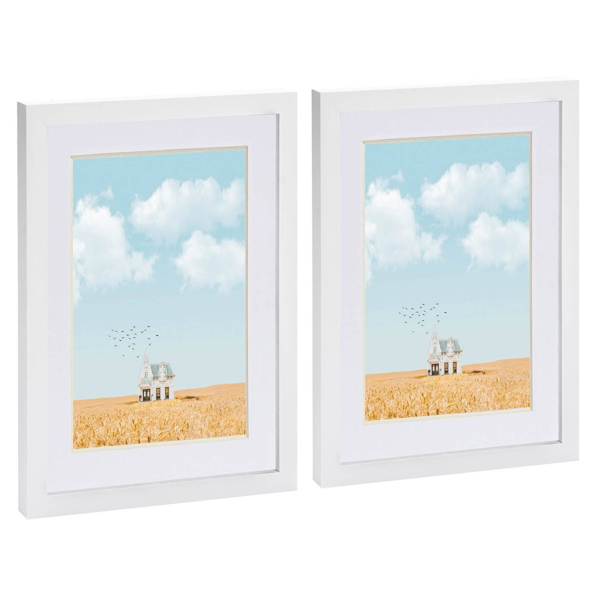 Nicola Spring Photo Frames with A5 Mount - A4 (8