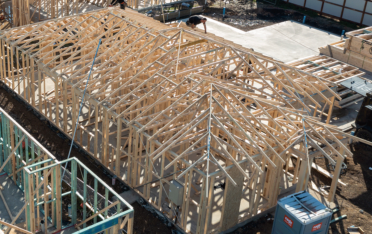 GIF of our Frame and truss plant