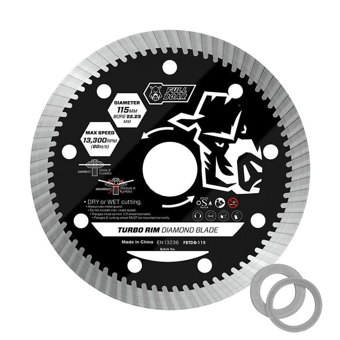 Full Boar 115mm Turbo Rim Diamond Blade