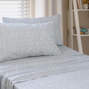 Jelly Bean Kids Suns Single Bed Bedding Sheet Set - Blue