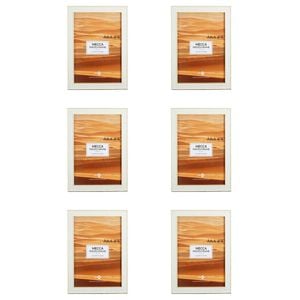 6PK Unigift Mecca Home Photo/Picture Frame A4 Assorted