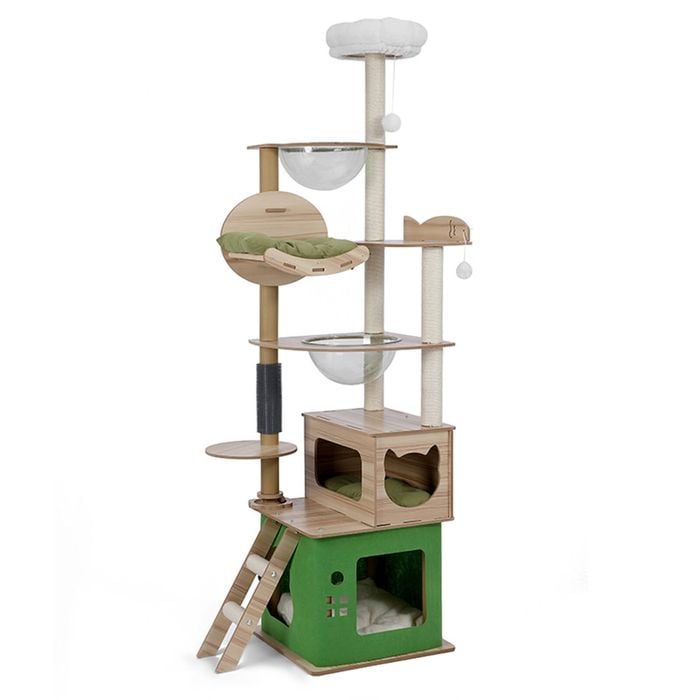 LOLOPAWS Cat Tree Tall Towers 195cm