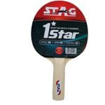 Stag 1 Star Table Tennis Racquet (Multicolor) With ITTF Approved Rubber  | Pro Custom Designed Comfortable Grip Paddle