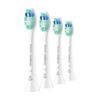 4pc Philips Sonicare C2 Plaque Control Brush Head White Replacement