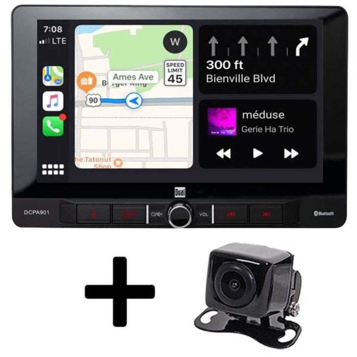 Dual Dcpa901 Media Receiver & Backup Camera