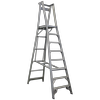 INDALEX 2.4m Industrial Aluminium 180kg Pro Series Platform Ladder