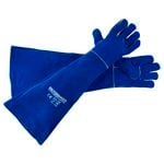 Bossweld Extra Long Blue Welding Gloves
