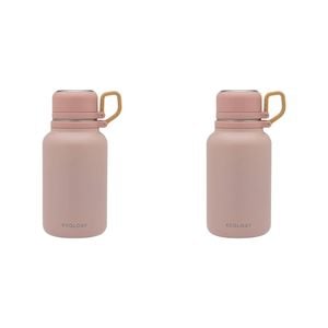 2PK Ecology Stainless Steel Esse Water Drinking Bottle 1L Blush