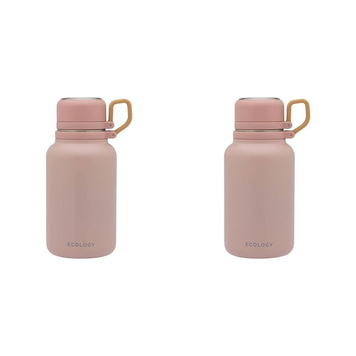 2PK Ecology Stainless Steel Esse Water Drinking Bottle 1L Blush
