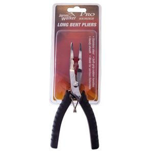 Jarvis Walker Pro Series 6" Long Bent Nose Stainless Steel Pliers