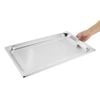 Vogue Gastronorm Tray Stainless Steel Perforated 1/1 Gn 40mm 530x325mm Commercial Kitchen Food Storage