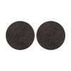 2pk Glomesh Regular Speed Stripping Machine Floor Pad Black 350mm