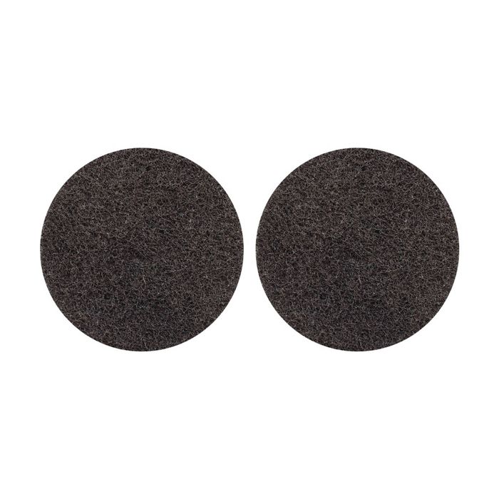 2pk Glomesh Regular Speed Stripping Machine Floor Pad Black 350mm