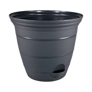 Moda 30cm Self Watering Roman Pot Charcoal