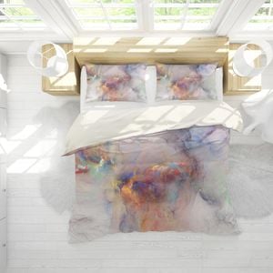 3D Abstract Colorful Pattern Quilt Cover Set Bedding Set Pillowcases 32