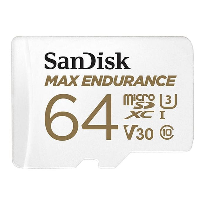 SanDisk Max Endurance MicroSDHC Card 64GB Adapter [SDSQQVR-064G-GN6IA]