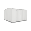Absco Sheds 3.00 x 3.00 x 2.06m Premier Double Door Garden Shed - Surfmist