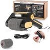 Catzon Electric Grill Cleaner Bristle Free Rechargeable with LED Light-Gold