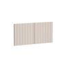 Kaboodle Cannellini V-Groove Overhead Doors - 2 Pack