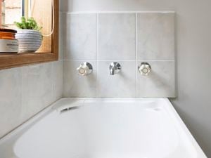 DIY Advice Image - How to clean grout and get it white again. G Drive blob storage upload.