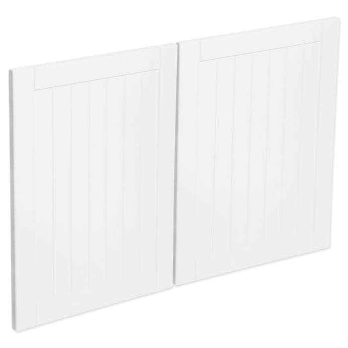 Kaboodle 900mm Vanilla Essence Country Rangehood Doors