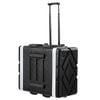 VEVOR 480mm Depth 5U Rack Case Server Black Cabinet with ABS Construction Handle