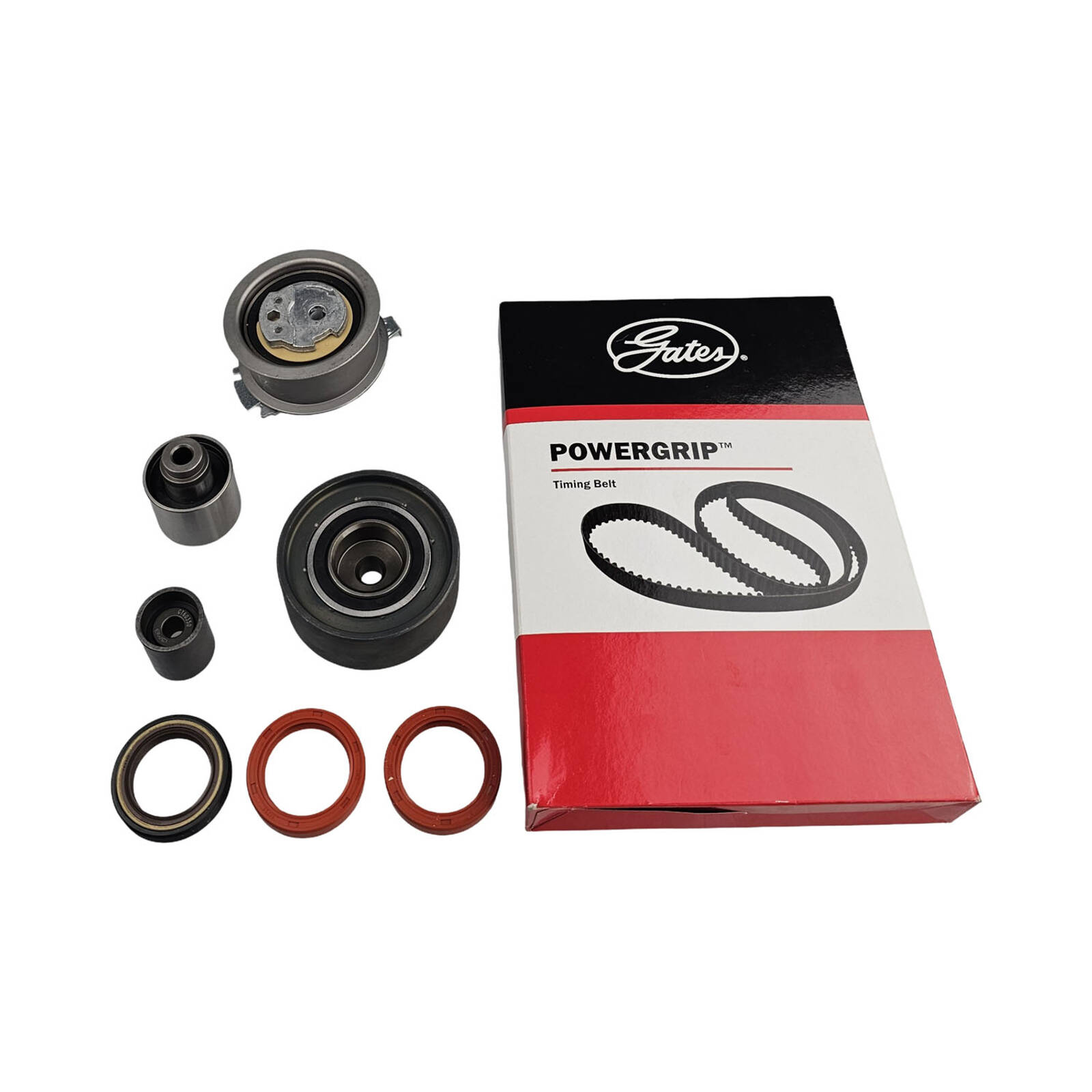 thumbnail image 2 of Gates Alternator Drive Belt Kit – Fits VW Audi Skoda Seat (K036PK1070) Made In USA 2 of 6