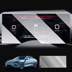 Tempered Glass Dash Screen Protector for BYD Seal 2023-2024 Touchscreen Anti-Scratch Cover