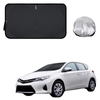 Front Windscreen Sun Shade for Toyota Corolla 2013 - 2018 Hatch (E160/170/180) - Standard 150 x 85 cm - Black