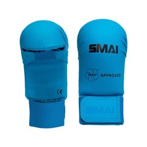 SMAI Karate Gloves - WKF Approved - L / Blue