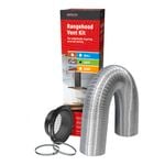 Deflecto 200mm Rangehood Eave Venting Kit
