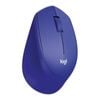 Logitech M331 Silent Plus Mouse RF Wireless Optical 1000 DPI - Blue [910-004915]