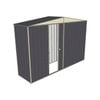 Build-a-Shed 3.0 x 0.8 x 2.3m Gable No Side Doors Shed - Grey