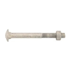 Zenith M12 x 70mm Galvanised Coach Head Bolt And Nut