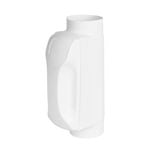 Rain Harvesting Leaf Eater Slimline Rain Head - 90mm