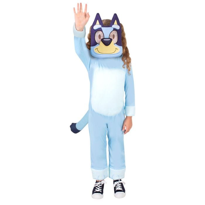 Disney Bandit Bluey Deluxe Unisex Dress Up Halloween Party Costume Size 3-5y