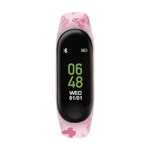 Tikkers Silicone Strap Touch Screen Interactive Fitness Smart Watch Pink