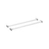 Flexi Storage Home Solutions 435mm White Basket Frame Stackable Cross Bars - 2 Pack