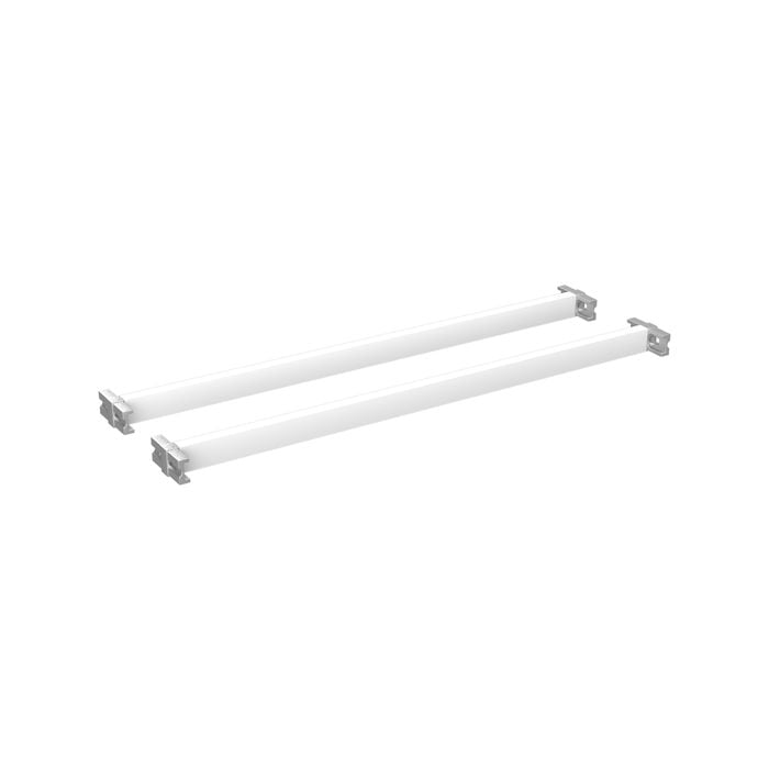 Flexi Storage Home Solutions 435mm White Basket Frame Stackable Cross Bars - 2 Pack