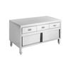 SKTD-1200 Kitchen Tidy Cabinet Work Bench with Doors & 3 Drawers