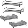 CARLA HOME Set 2 Pcs XXL Under Bed Rolling Storage Containers with 50L Large Capacity and Wheels