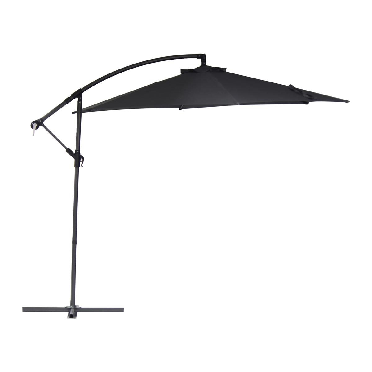 Marquee 3m Charcoal Cantilever Umbrella - Bunnings Australia