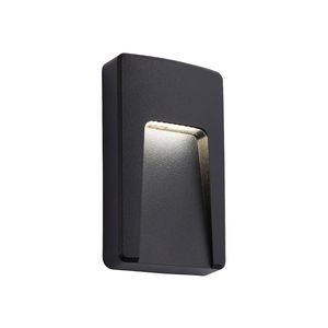 Lumio Charcoal Arlo Rectangular Step Light 