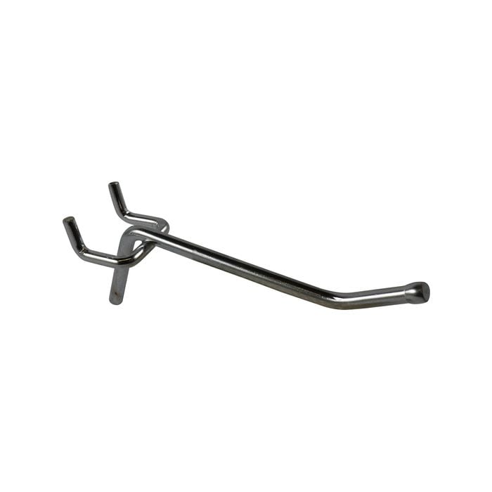 Everhang 5 x 75mm Pegboard Single Hooks - 4 Pack