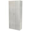 Lugna 2048 x 900 x 380mm Mist 5 Shelf Double Door Storage Cabinet